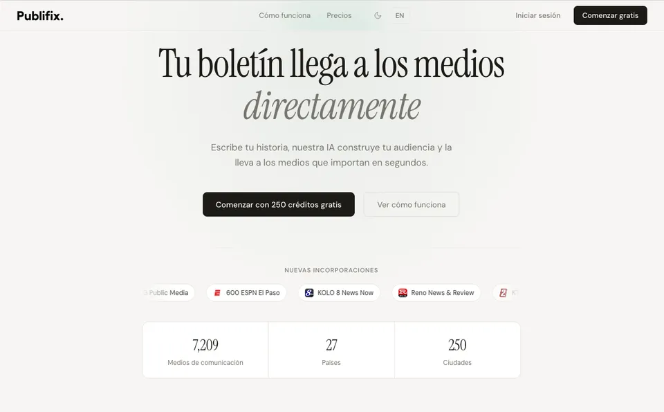 Publifix — proyecto de software a medida desarrollado por Publifix Labs